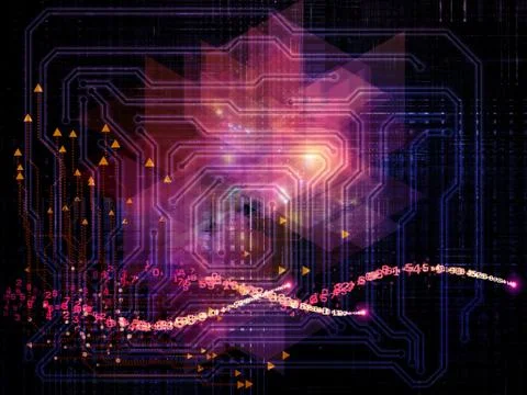 Paradigm of Network Illustrazione stock