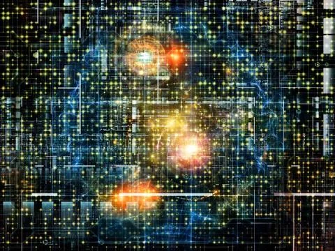 Paradigm of Network Illustrazione stock