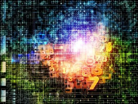 Paradigm of Network Illustrazione stock