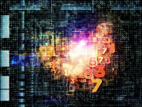 Paradigm of Network Stock Illustration