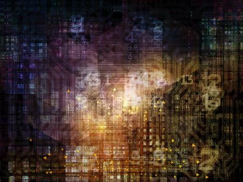 Paradigm of Network Illustrazione stock