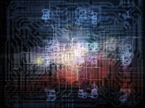 Paradigm of Network Stock Illustration