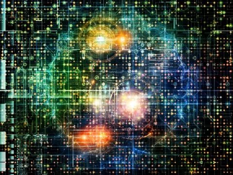 Paradigm of Network Illustrazione stock