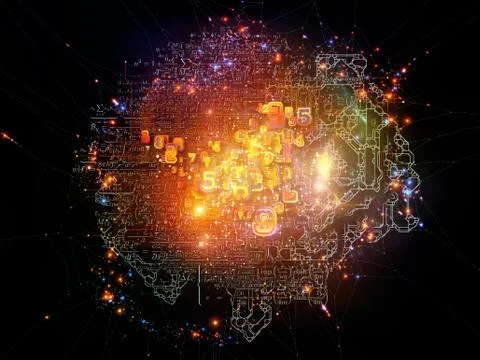 Paradigm of Network Stock Illustration