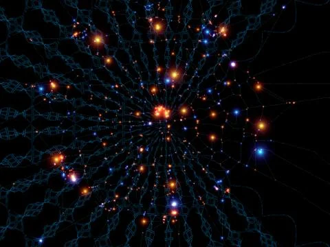 Paradigm of Network Stock Illustration