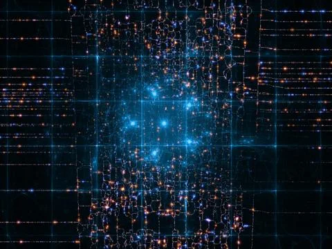 Paradigm of Network Stock Illustration