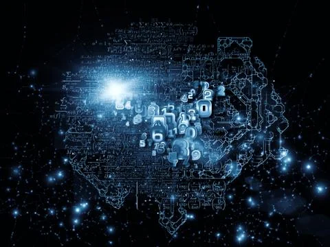 Paradigm of Network Stock Illustration