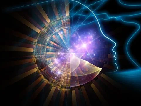 Paradigm of New Self Stock Illustration