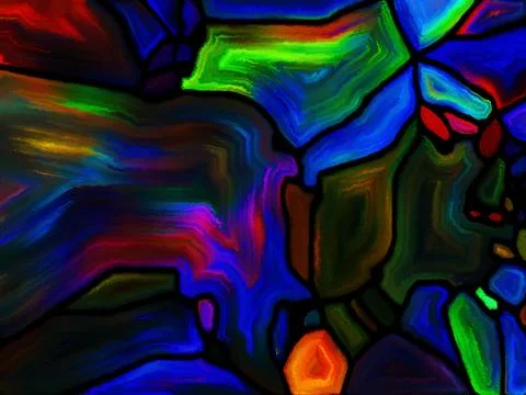 Paradigm of Pattern Illustrazione stock