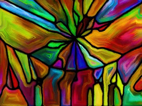 Paradigm of Pattern Illustrazione stock