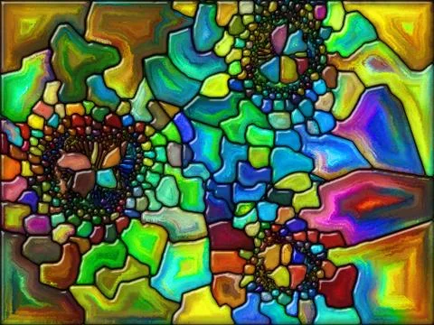 Paradigm of Pattern Illustrazione stock