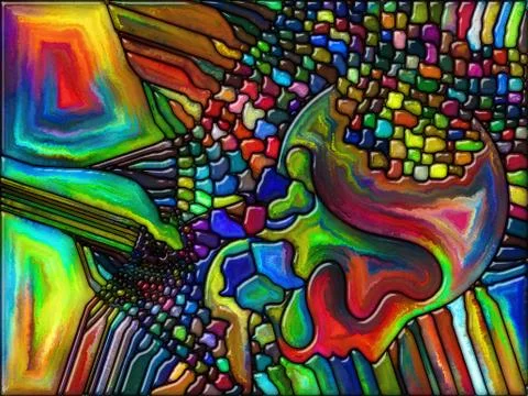 Paradigm of Pattern Stock Illustration