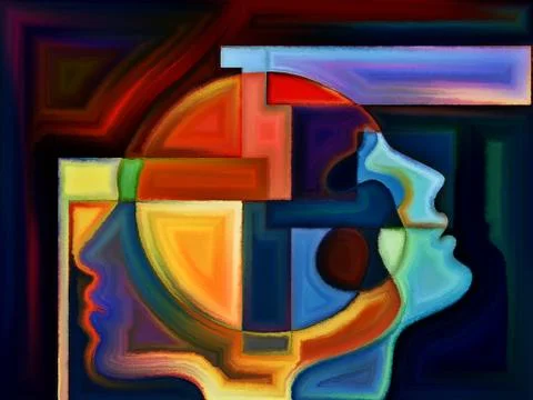 Paradigm of Perception Stock Illustration