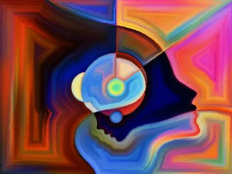 Paradigm of Perception Stock Illustration