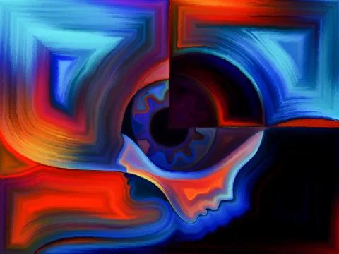 Paradigm of Perception 스톡 일러스트