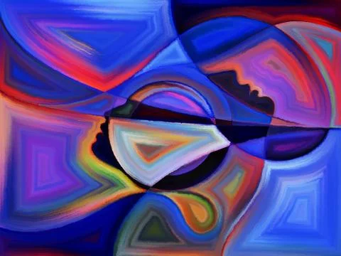 Paradigm of Perception Stock Illustration