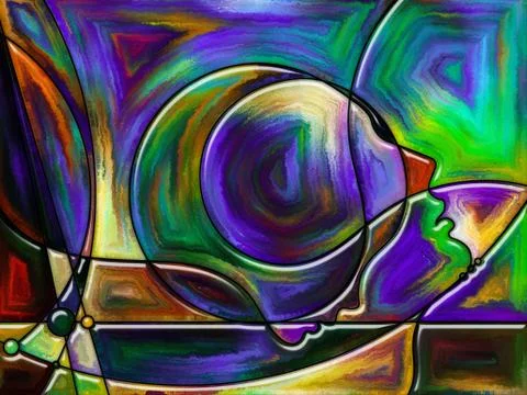 Paradigm of Perception Stock Illustration