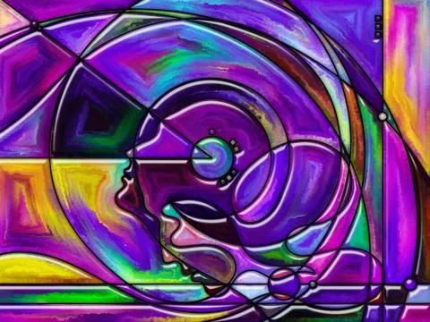 Paradigm of Perception Illustrazione stock