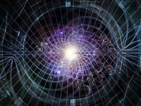 Paradigm of Physical Structure Stock Illustration