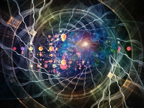 Paradigm of Physical Structure Illustrazione stock