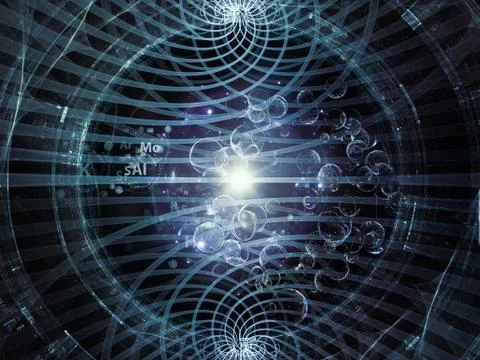 Paradigm of Physical Structure Stock Illustration