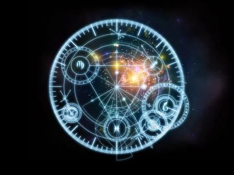 Paradigm of Sacred Geometry Illustrazione stock