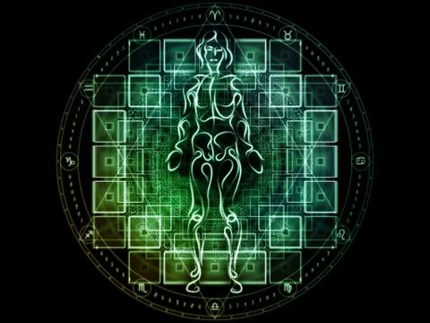 Paradigm of Sacred Geometry Illustrazione stock