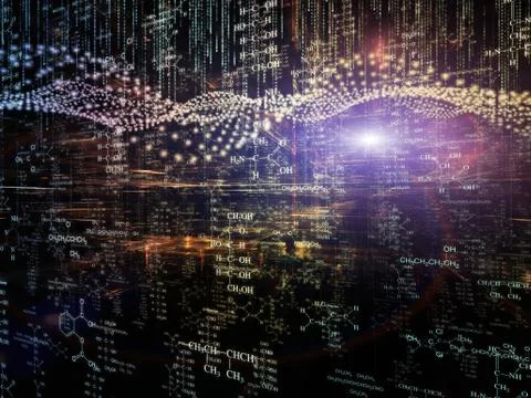 Paradigm of Science Illustrazione stock