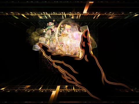 Paradigm of Science Illustrazione stock