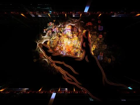 Paradigm of Science Stock Illustration