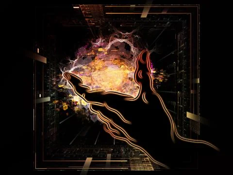 Paradigm of Science Stock Illustration