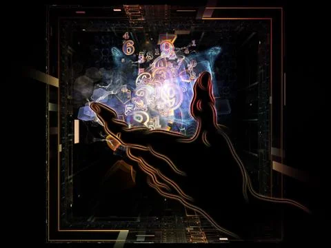 Paradigm of Science Stock Illustration