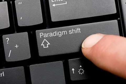 Paradigm shift Stock Photos