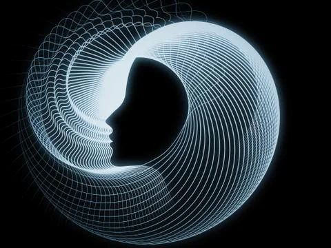 Paradigm of Soul Geometry Illustrazione stock
