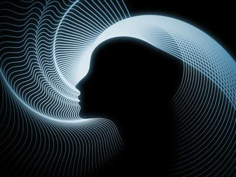 Paradigm of Soul Geometry Illustrazione stock