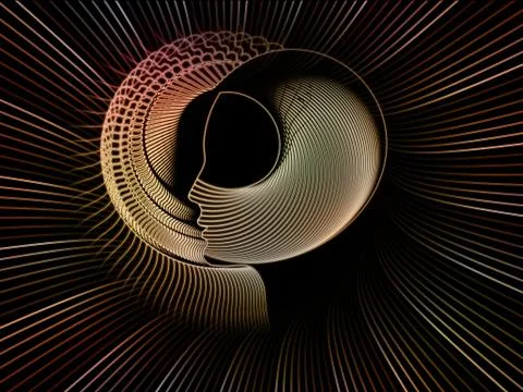 Paradigm of Soul Geometry Illustrazione stock