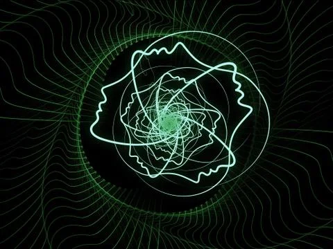 Paradigm of Soul Geometry Stock Illustration