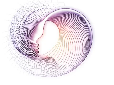 Paradigm of Soul Geometry Stock Illustration