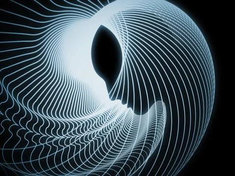 Paradigm of Soul Geometry Illustrazione stock