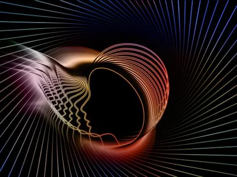 Paradigm of Soul Geometry Illustrazione stock