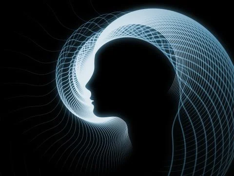 Paradigm of Soul Geometry Illustrazione stock