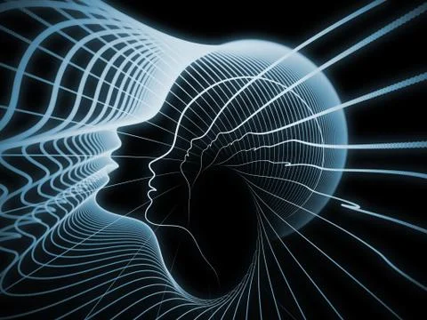Paradigm of Soul Geometry Illustrazione stock