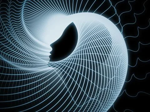 Paradigm of Soul Geometry Illustrazione stock