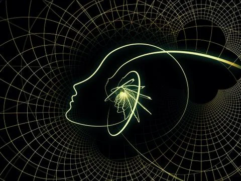Paradigm of Soul Geometry Illustrazione stock