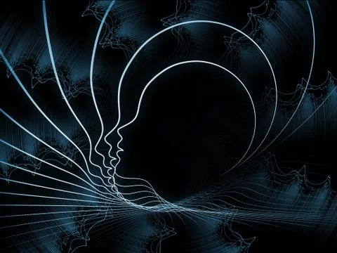 Paradigm of Soul Geometry Ilustração Stock