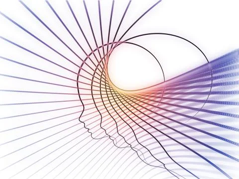Paradigm of Soul Geometry Stock Illustration