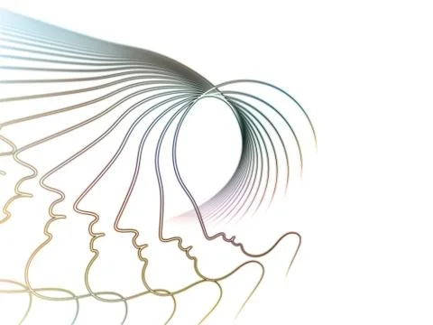 Paradigm of Soul Geometry Stock Illustration