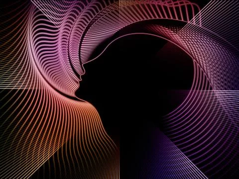 Paradigm of Soul Geometry Illustrazione stock