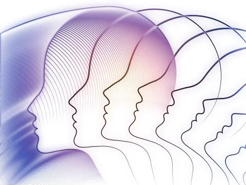 Paradigm of Soul Geometry Stock Illustration