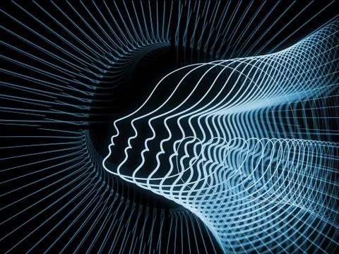 Paradigm of Soul Geometry Illustrazione stock